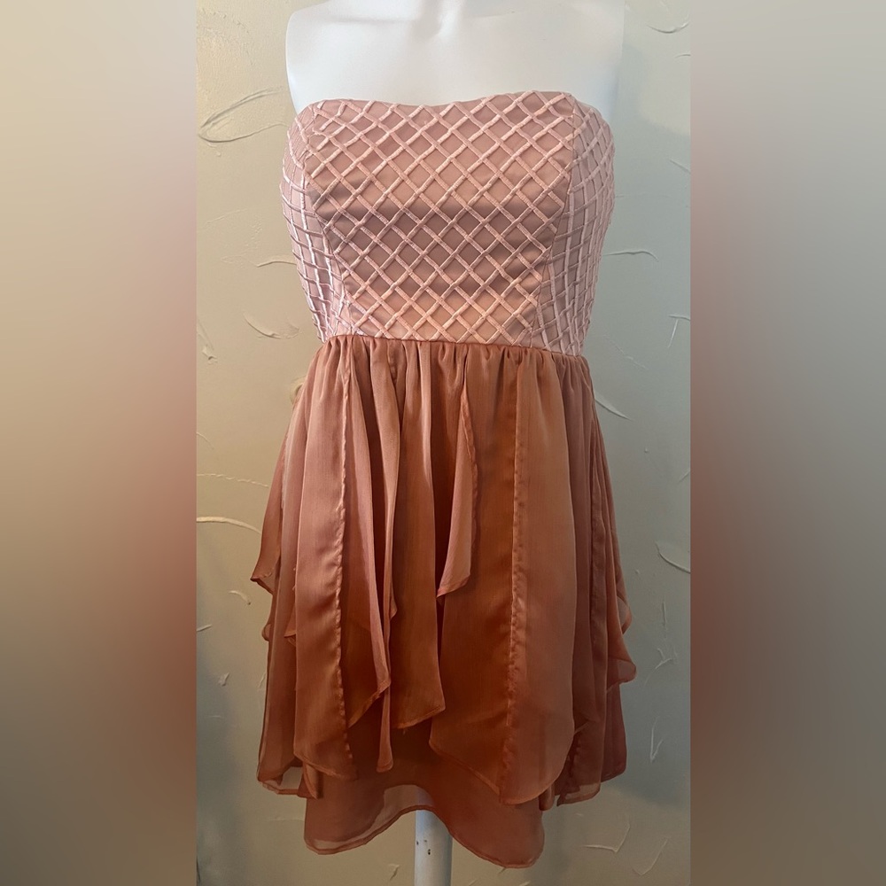 GB Gianni Bini Strapless Prom/PartyDress SZ 3